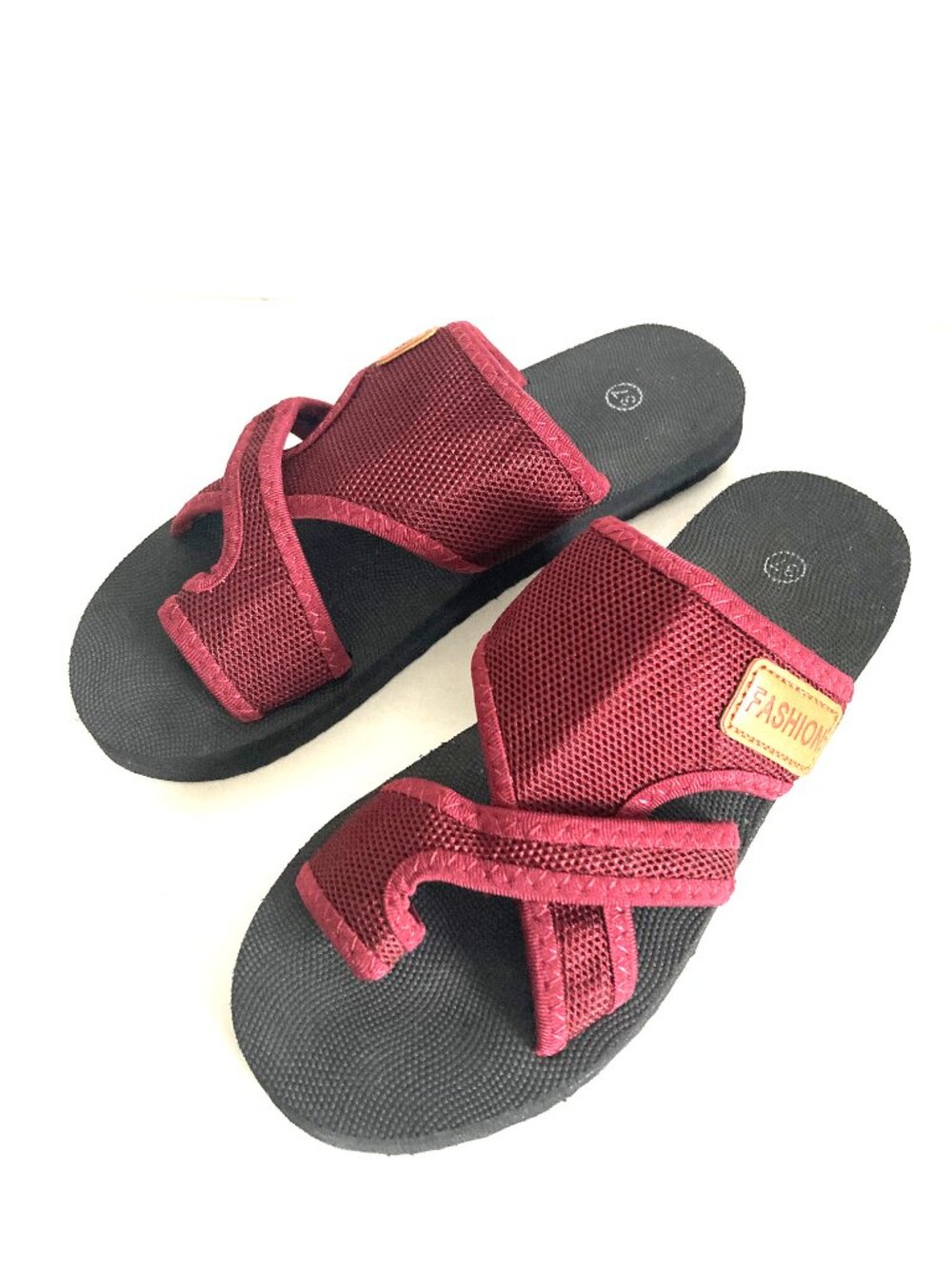 Hollow Mesh Slide Sandals Size 6.5